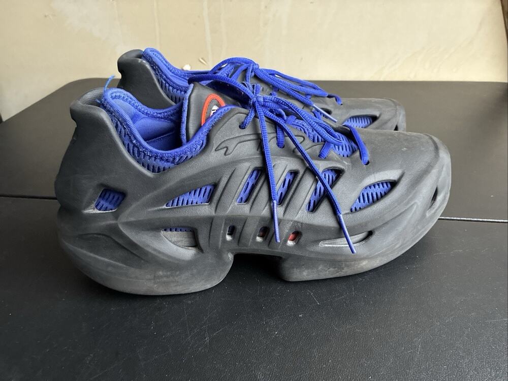 adidas Adifom Climacool Black/Blue Rubber Athletic Sneakers Men Size 12